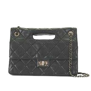 CHANEL Black Leather Paris-Byzance handbag i SOLD ON EBAY